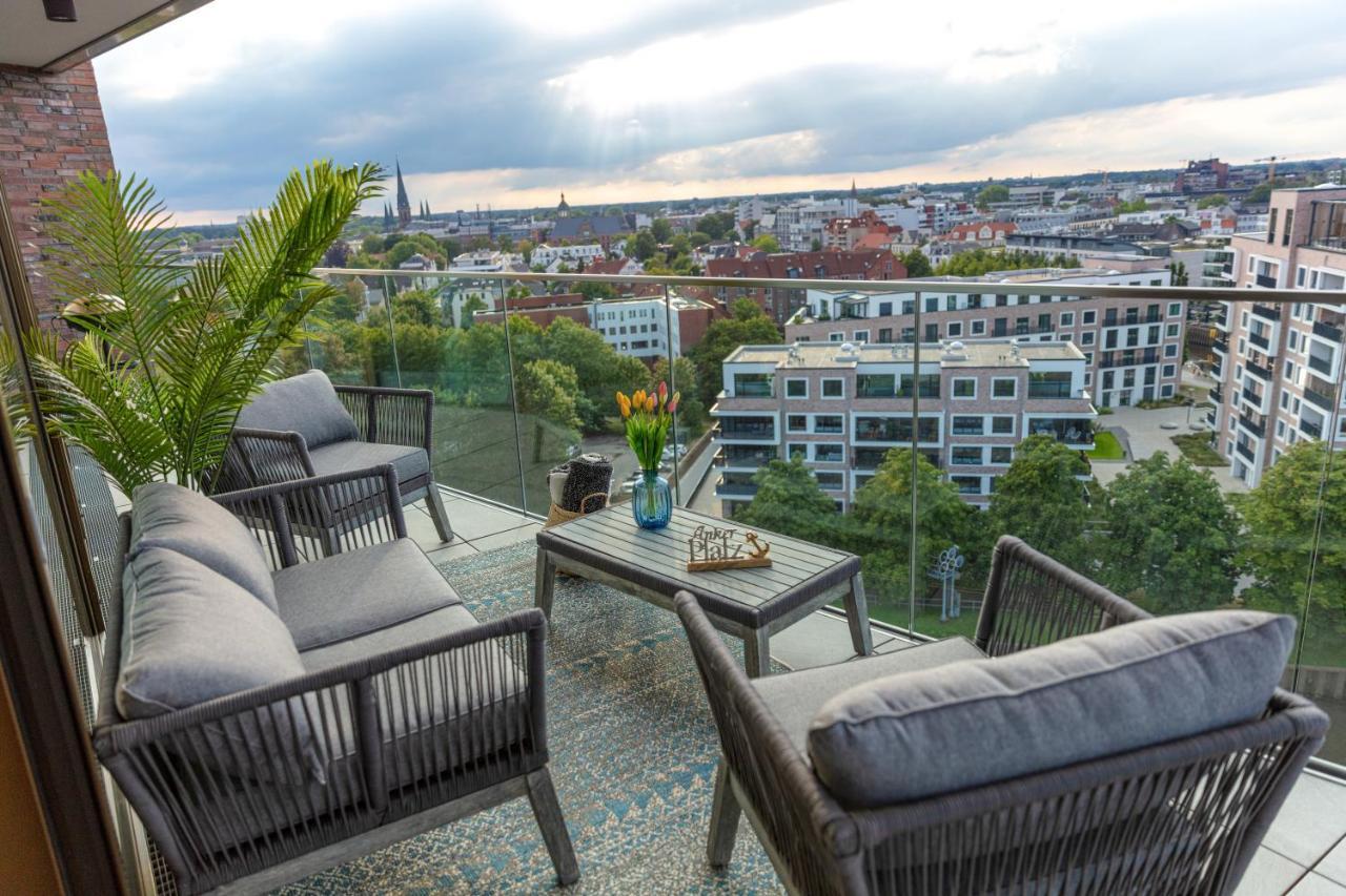 Cabana - Theview - Terrasse - Waterfront - Kostenloser Parkplatz - Wifi Ольденбург Екстер'єр фото