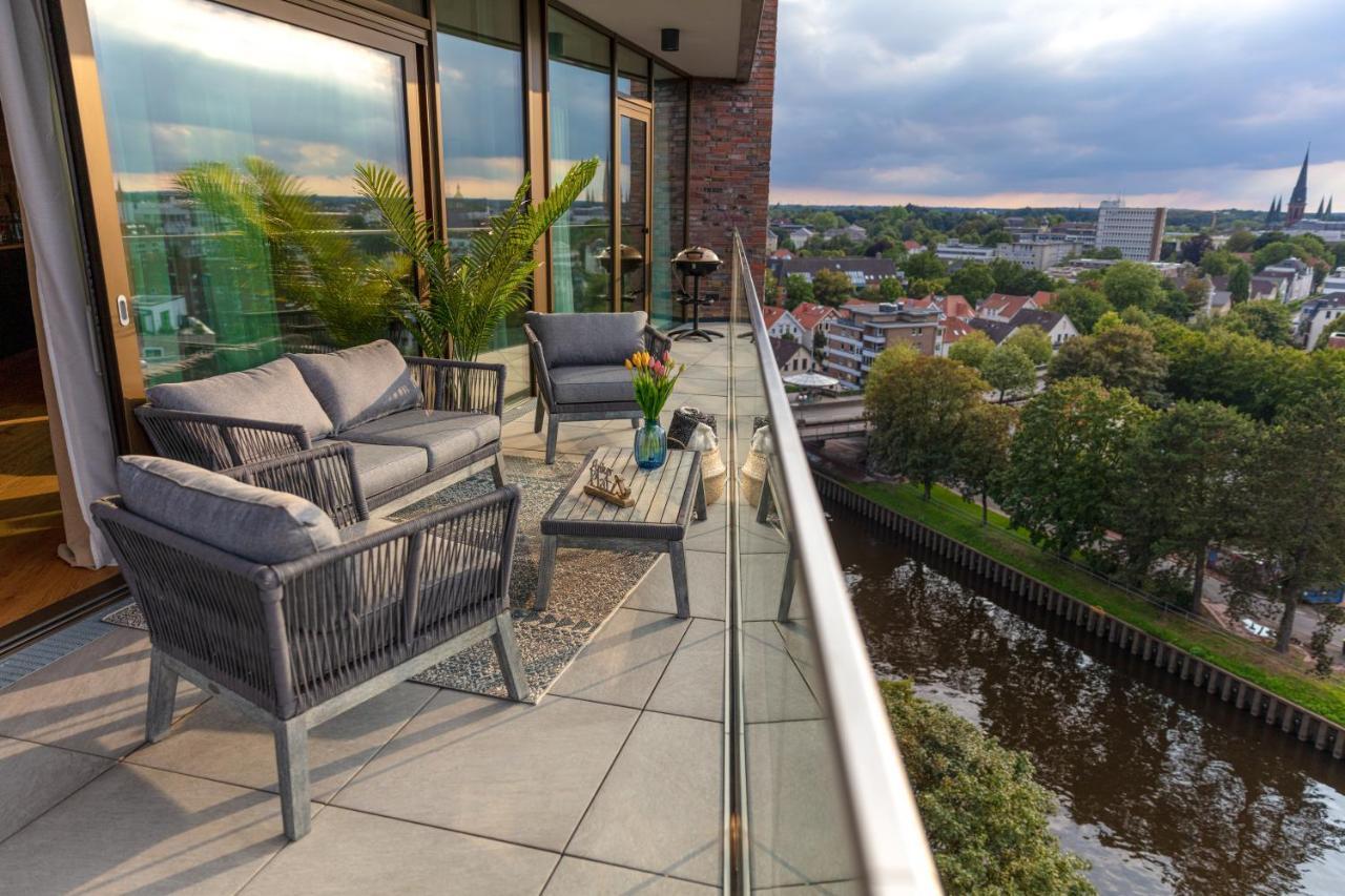 Cabana - Theview - Terrasse - Waterfront - Kostenloser Parkplatz - Wifi Ольденбург Екстер'єр фото